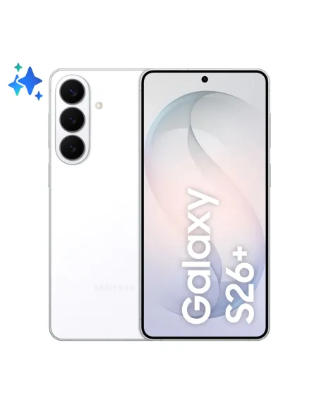 Samsung Galaxy S26+ Smartphone AI, 512GB, Processore avanzato, Assistente Foto, Creative Studio, Camera 50 MP, 4900 mAh, White