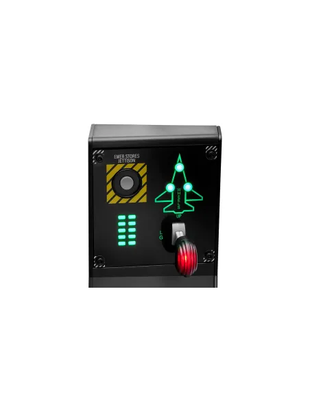 Thrustmaster VIPER Panel Nero USB Joystick + leva di controllo del motore PC
