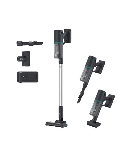 Hoover HFG10P 011 Aspirapolvere elettrica Batteria Secco HEPA Senza sacchetto 0,55 L 200 W Blu, Grigio 2,6 Ah