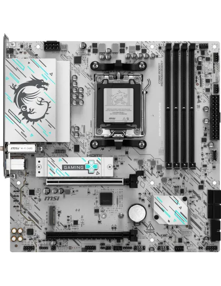 MSI B840M GAMING PLUS WIFI6E scheda madre AMD B840 Socket AM5 micro ATX