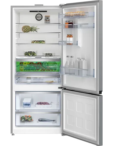 Beko B7RCNE595ZXPW Frigorifero Combinato Beyond, Total No-Frost, 78 cm