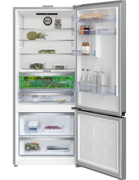 Beko B7RCNE595ZXPW Frigorifero Combinato Beyond, Total No-Frost, 78 cm