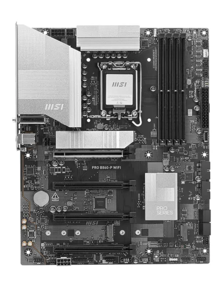 MSI PRO B860-P WIFI scheda madre Intel B860 LGA 1851 (Socket V1) ATX