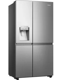 Hisense frigorifero Side By Side RS818N4TIE libera installazione 632L Classe E Dispenser acqua e ghiaccio WiFi 2