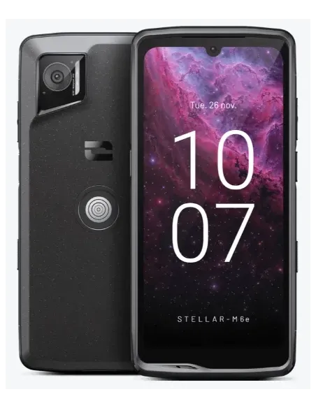 Crosscall Stellar-M6E 15,5 cm (6.1") Doppia SIM Android 14 5G USB tipo-C 4 GB 64 GB 4500 mAh Nero
