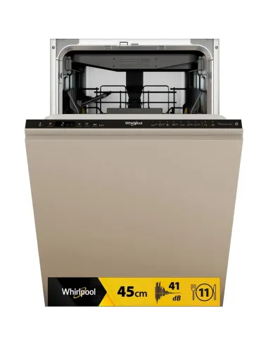 Whirlpool Lavastoviglie 45 cm, classe C, 11 coperti, terzo cesto fisso