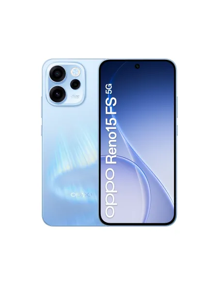 OPPO Reno15 FS 5G AI Smartphone, Tripla fotocamera 50+8+2MP, Selfie 50MP, Display 6.57” 120HZ AMOLED FHD+, 6500mAh, RAM
