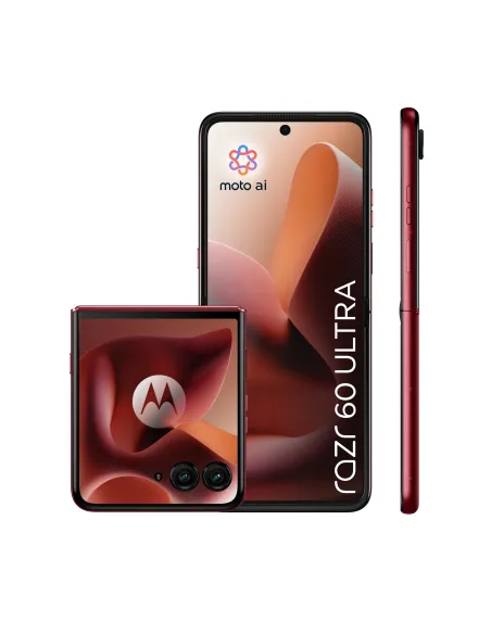 Motorola razr 60 ultra 17,7 cm (6.96") Doppia SIM Android 15 5G USB tipo-C 16 GB 512 GB 4700 mAh Bordeaux