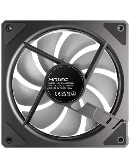 Antec 0-761345-40061-9 sistema di raffreddamento per computer Case per computer Ventilatore 12 cm Nero