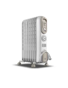 De’Longhi V550918T.WB Interno Bianco 1800 W Riscaldatore ambiente elettrico a olio 2