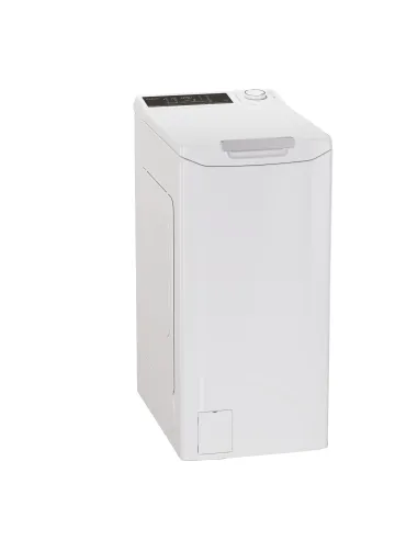 Candy ProWash 500, Lavatrice Carica dall'alto 7 KG, Classe A, 1400 giri, Bianco, Inverter, Wi-Fi, Smart Wash, TCA474TM5-S