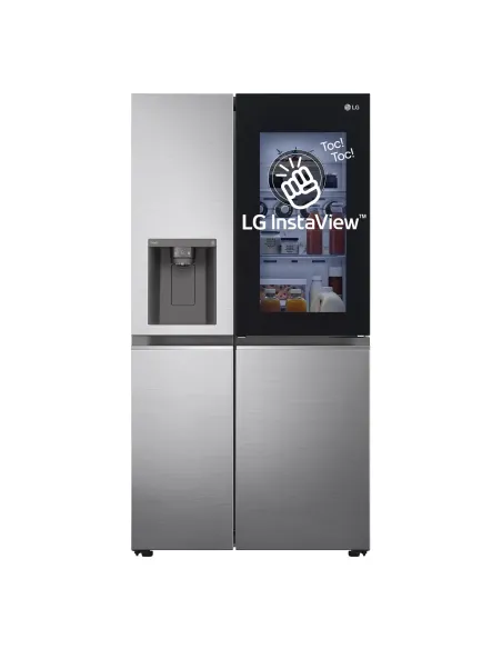 LG InstaView Frigorifero Side-by-Side GSXV80PZLE Classe E Capacità 635 litri Total No Frost