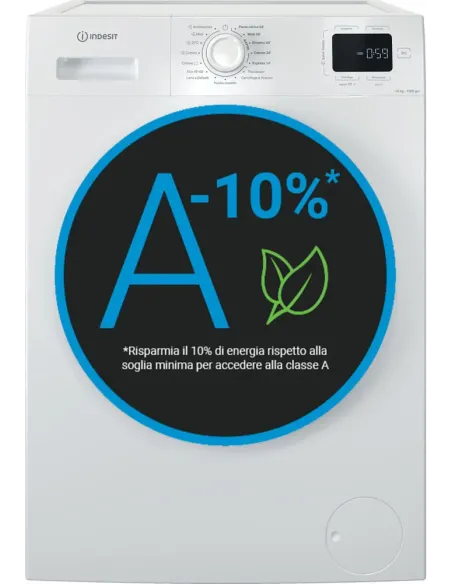 Indesit Lavatrice a libera installazione IM 1072 MY TIME IT - IM 1072 MY TIME IT