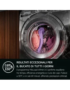 AEG Series 6000 LAVATRICE CARICA FRONTALE 10 KG CLASSE A 1400 GIRI LR6FEBG104 MADE IN EUROPE 2