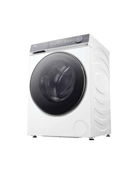 Haier X Series 7, Lavatrice Carica Frontale 9 KG, 35% più efficente della classe A, 1400 giri, Bianco, Direct Motion, Vapore,