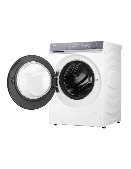 Haier X Series 7, Lavatrice Carica Frontale 9 KG, 35% più efficente della classe A, 1400 giri, Bianco, Direct Motion, Vapore,