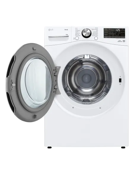 LG RH18U8AVCW Asciugatrice 18kg Pompa di calore DUAL Inverter Classe D, Motore Direct Drive, AI Dry, Wi-Fi, Bianca