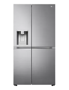 LG GSLV90PZAD Frigorifero Side-by-Side, Classe D, 635L, Wi-Fi, Con allaccio, UVnano,Grigio
