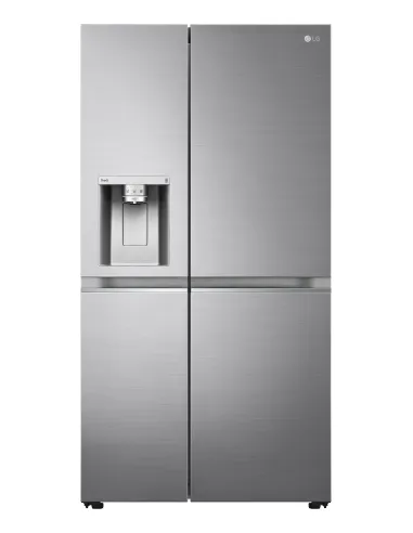 LG GSLV90PZAD Frigorifero Side-by-Side, Classe D, 635L, Wi-Fi, Con allaccio, UVnano,Grigio