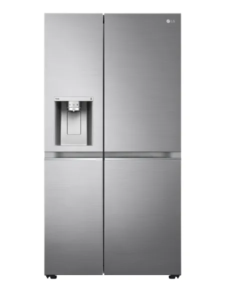 LG GSLV90PZAD Frigorifero Side-by-Side, Classe D, 635L, Wi-Fi, Con allaccio, UVnano,Grigio