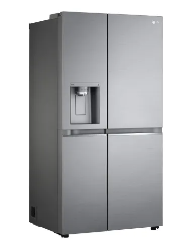 LG GSLV90PZAD Frigorifero Side-by-Side, Classe D, 635L, Wi-Fi, Con allaccio, UVnano,Grigio