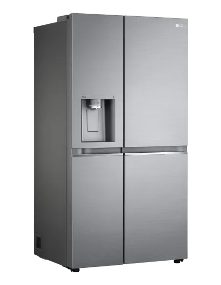 LG GSLV90PZAD Frigorifero Side-by-Side, Classe D, 635L, Wi-Fi, Con allaccio, UVnano,Grigio