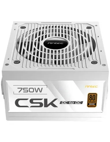 Antec CSK750DC WHITE alimentatore per computer 750 W 24-pin ATX ATX Nero