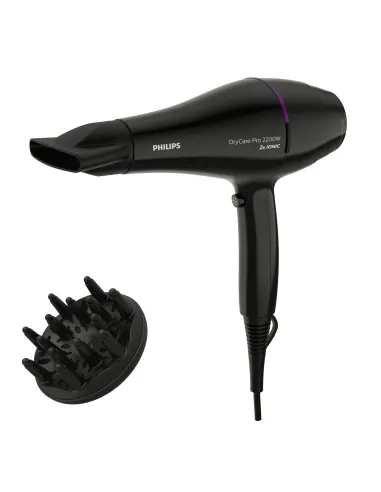 Philips DryCare Asciugacapelli professionale ThermoProtect nero BHD274 00