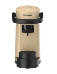 Caffè Borbone Simplymoon Macchina da Caffè a Cialde ESE 44mm – Multifunzione per Espresso, Infusi e Bevande Calde, Pressione 15