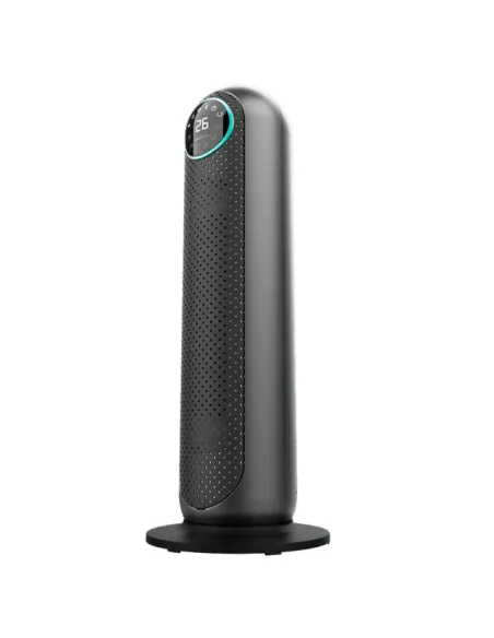 Cecotec 05826 stufetta elettrica Interno Nero, Acciaio inox 2200 W Riscaldatore ambiente elettrico con ventilatore