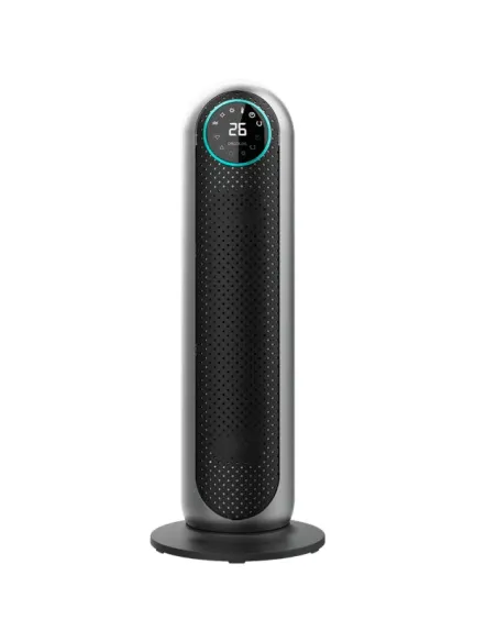 Cecotec 05826 stufetta elettrica Interno Nero, Acciaio inox 2200 W Riscaldatore ambiente elettrico con ventilatore
