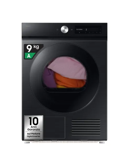 Samsung DV90DB7845GBU3 asciugatrice Libera installazione Caricamento frontale 9 kg Nero