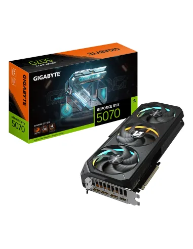 GIGABYTE GeForce RTX 5070 GAMING OC 12G Scheda Grafica - 12GB GDDR7, 192 bit, PCI-E 5.0, 2625 MHz Core Clock, 3 x DP 2.1a, 1 x