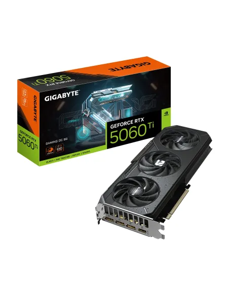 GIGABYTE GeForce RTX 5060 Ti GAMING OC 8G Scheda Grafica – 8 GB GDDR7, 128 bit, PCI-E 5.0, 2647 MHz Frequenza del core, 3 x