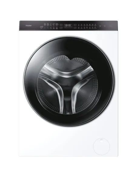 Haier Super Drum Series 9 HWD100-BD1499U1N lavasciuga Libera installazione Caricamento frontale Bianco