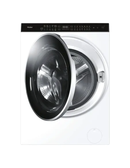Haier Super Drum Series 9 HWD100-BD1499U1N lavasciuga Libera installazione Caricamento frontale Bianco