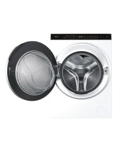Haier Super Drum Series 9 HWD100-BD1499U1N lavasciuga Libera installazione Caricamento frontale Bianco
