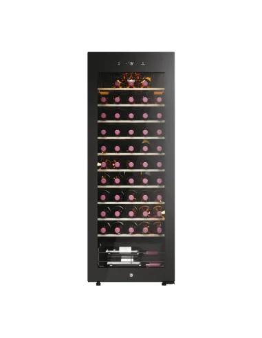 Haier Wine Bank 50 Serie 3 HWS58GGH1 Libera installazione Nero 58 bottiglia bottiglie