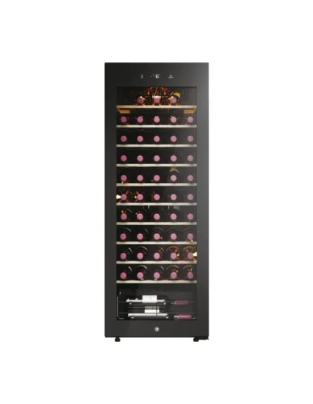 Haier Wine Bank 50 Serie 3 HWS58GGH1 Libera installazione Nero 58 bottiglia bottiglie