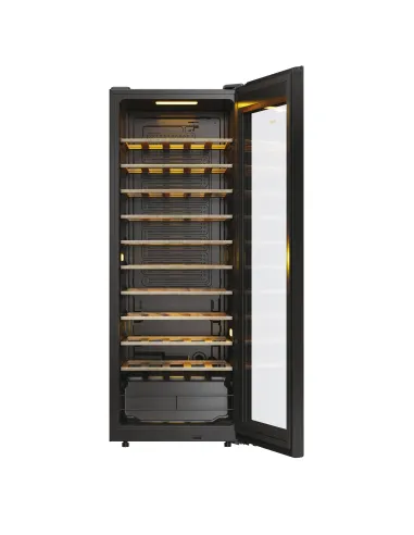 Haier Wine Bank 50 Serie 3 HWS58GGH1 Libera installazione Nero 58 bottiglia bottiglie
