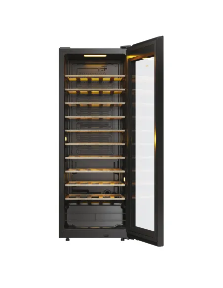 Haier Wine Bank 50 Serie 3 HWS58GGH1 Libera installazione Nero 58 bottiglia bottiglie