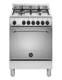 Bertazzoni La Germania Americana AMN664EXV 24 cucina Elettrico Gas Acciaio inox