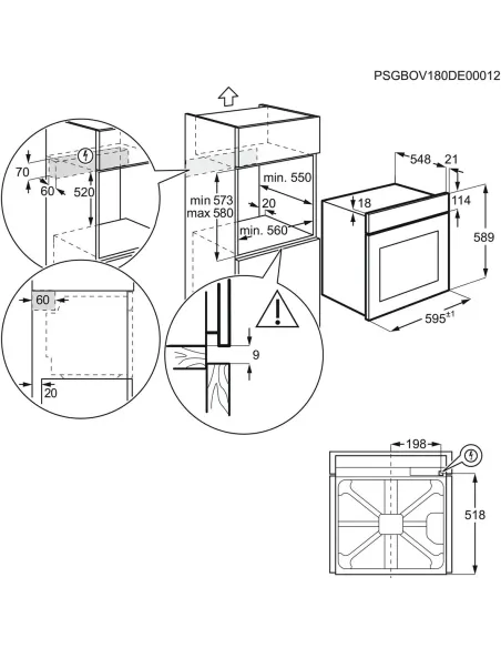 Electrolux KOCDH76X Forno A vapore SteamCrisp Serie 700