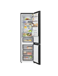 LG GBBS726BEV Frigorifero combinato Fit & Max 60cm, Classe B, 375L, AI Inverter, Black Steel 2