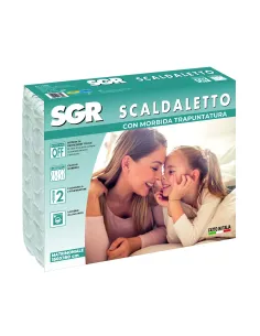 Imetec 16804 scaldaletto Coperta elettrica 55 W Bianco Tessuto 2