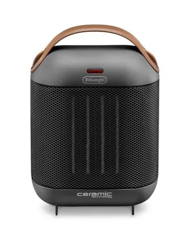 De’Longhi HFX30C18.AG Interno Nero, Grigio 1800 W Riscaldatore ambiente elettrico con ventilatore