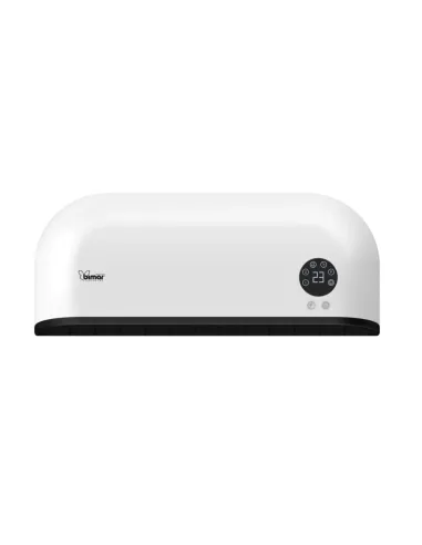 Bimar HP093 stufetta elettrica Interno Nero, Bianco 2000 W Riscaldatore ambiente elettrico con ventilatore