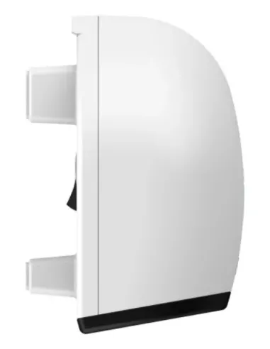 Bimar HP093 stufetta elettrica Interno Nero, Bianco 2000 W Riscaldatore ambiente elettrico con ventilatore