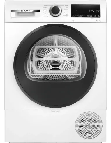 Bosch Serie 6 WQG233D1II asciugatrice Libera installazione Caricamento frontale 8 kg Bianco