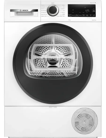 Bosch Serie 6 WQG233D1II asciugatrice Libera installazione Caricamento frontale 8 kg Bianco